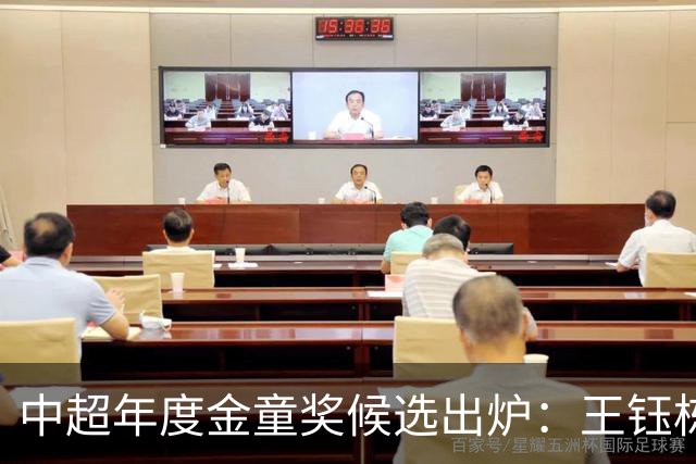 中超年度金童奖候选出炉：王钰栋、彭啸、毛伟杰在列