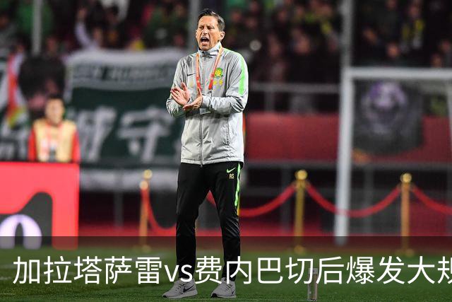 加拉塔萨雷vs费内巴切后爆发大规模冲突，贡多齐、卢卡库卷入