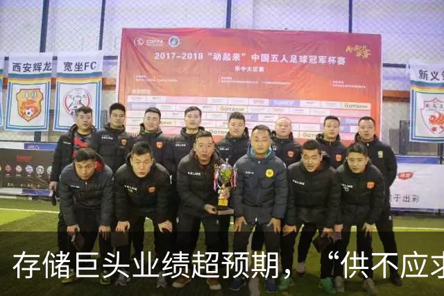 存储巨头业绩超预期，“供不应求持续到2030年”